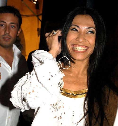Anggun at Festivalbar 2005 in Viterbo (19/06/2005)